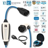 NRGkick Başlangıç Plus 32A 22KW 7.5 Metre Ac Mobil Elektrikli Araç Şarj Istasyonu Ev Prizli (Wallbox)