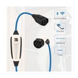 Nrgkick Standart Plus 2.8kw & 22KW 5 Metre Wifi + Bluetooth Ac Mobil Taşınabilir Elektrikli Araç Şarj Istasyonu - Option-1