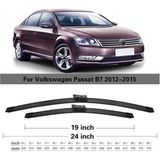 NRP Silecek Süpürgesi Muz (Tk) 60-48Cm Vw Cc Jetta Iv Passat 11- Golf Iv Cabrıo Skoda Octavıa Kodıaq (1 Tk )