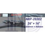 NRP Silecek Süpürgesi Muz (Tk) 650+400 Mm Opel Corsa D (06-) Fıat Grande Punto (05-) Lınea (07-) (1 Tk )
