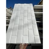 NRY Düz Tuğla Strafor - 100 x 2 - Beyaz
