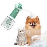 NRYDEPET Su geçirmez Yükseltme Köpek Banyo Malzemeleri, Elektrikli Köpek Duş Köpük Makinesi, Otomatik Köpek Sabunluğu, Köpekler için Manyetik Şarj Şampuanı Köpürtücü, Evcil Hayvan Yavrusu Çocuklar için UFO