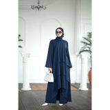 NS Moda Tesettür Ahenk Takım Lacivert-Model 577