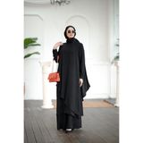 NS Moda Tesettür Alina Takım Siyah-Model 575