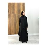 NS Moda Tesettür Serra Takım Siyah-Model 571