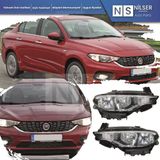 NS Nilser Auto Parts Fiat Egea Motorlu Ön Sağ-Sol Far TAKIMI 2015-2019 AYFAR