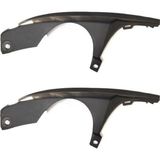 NS Nilser Auto Parts Honda Civic Arka Sağ-sol Tampon Alt Bakalit 2021-2023