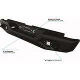 NS Nilser Auto Parts Mitsubishi L200 Arka Tampon Komple Ledli Off Road Tip 2015-2019