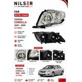 Ns Nilser Auto Parts Ns Toyota Corolla Far Sol 2007-2009