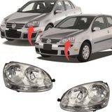 Ns Nilser Auto Parts Ns Vw Golf 5 Jetta Sağ-Sol Takım Far Lambası Içi Nikelaj 05-11