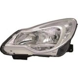NS Nilser Auto Parts Opel Corsa D Sağ Far Lambası Makyajlı Elkt Krom 2011-2014