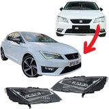 Ns Nilser Auto Parts Seat Leon Mk3 Sağ Sol Far Full LED 2013-2020 Tak Çalıştır - Sağ - Sol