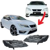 NS Nilser Auto Parts Seat Leon MK3 Sağ Sol Far Full Led 2013-2020 TAK ÇALIŞTIR