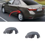 NS Nilser Auto Parts Toyota Corolla Arka Davlumbaz Sağ Sol Keçe Halı Set 2014-2016