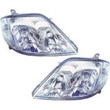 Ns Nilser Auto Parts Toyota Corolla Sağ-Sol Takım Far Manuel 2002-2006