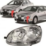Ns Nilser Auto Parts Vw Golf 5 Jetta Sol Far Lambası Içi Nikelajlı 2005-2011