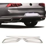 NS Nilser Auto Parts Vw Passat B8.5 Difüzör Krom Egzoz Çıtası 3 Parça 2019 Sonrası