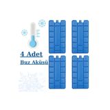 NS reliable Icebox 4'lü Buz Aküsü Seti Buz Kasedi Serin Tutan Buz Kalıbı-4 Adet