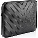 NS Reliable Notebook Laptop Macbook Çantası Suni Deri 15.6" Inç - 800-DÜZ Siyah - 15.6 inç