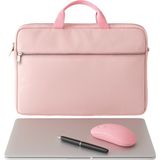 NS Reliable Notebook Laptop Macbook Evrak Çantası 13"-13.3"-14"-15.6" Inç - 400 Pembe - 13 - 13.3 - 14 - 15.6 inç - Açık Pembe