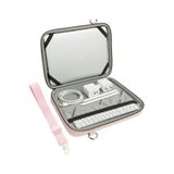NS reliable TAM AÇILABİLİR Pembe Suni Deri Laptop Kılıfı ve MacBook Çantası 11 /13.6/15.6 inç M2/M3 Uyumlu Kılıf