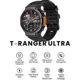 Ns Store T-Ranger Ultra Outdoor Akıllı Saat | Güçlü Batarya, Suya Dayanıklı, Gps Navigasyon - 36 mm - Beyaz