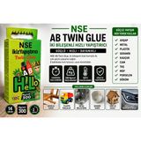 Nse Ab Twin Glue Iki Bileşenli Güçlü Yapıştırıcı 14 gr - Hızlı Kuruyan Japon Yapıştırıcı - Ahşap Metal Plastik Seramik Için