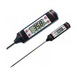 NSE Dijital Gıda Termometresi TP300 -50°C +300°C | Et, BBQ, Mutfak, Süt, Yoğurt Mayalama, Mama ve Sıvı Sıcaklık Ölçer | Paslanmaz Çelik Problu LCD Ekranlı