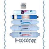 Nsf-Ihlas Cebilon Aura-Silver-Platinum-Plus Uyumlu Su Arıtma Cihazı Filtresi,5 Li Filtre Seti - 1 Adet - Çok Renkli