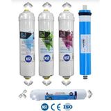Nsf Onaylı Su Arıtma Cihazı Filtresi 5'li Reverse Osmosis Membran - KAPALI KASA