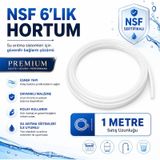 Nsf Sertifikalı Premium 6 Lık Su Arıtma Hortumu 1 Metre 608696155