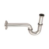 Nsk "u" Borulu Lavabo Sifonu, Metal, Krom - N2600102 Krom