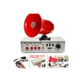 NSL-TEKNOLOJİ 150 W 12 V Pazarcı Anfisi Bluetooth, USB, SD Kart ve FM Radyo Özellikli, Dahili Hafızalı, Mıknatıslı
