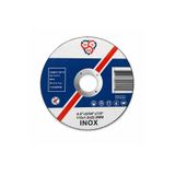 NSM NSE Inox Metal Kesme Diski 115 x 1.0 x 22.23 mm 5'li Paket | Paslanmaz Çelik Kesici Taş | 4.5 Inç Spiral Taşlama Makinesi Uyumlu | Ince Kesim Diski