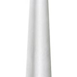 NSP Laminat Parke Süpürgeliği 4cm 280CM Freze Beyaz 5'li Paket