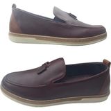 Nsr Erkek Bordo Timberlend Günlük Şık Ayakkabı Nsr3269-66 - 00Bordo