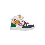 Nstil Günlük Erkek Kız Çocuk Sneaker Cırtlı Lastikli Bağcık Kaymaz Taban Bilekli Basket Spor Ayakkabı A-38