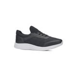 Nstil Günlük Erkek Yetişkin Siyah Sneaker Büyük Numara Spor Ayakkabı Lastik Bağcıklı Rahat Esnek 110c