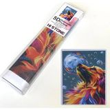 NT Boncuklu Taşlı Pano Çocuklar Için Mozaik Elmas Goblen Diamond Tablo 30 x 40 cm Renkl Köpek - Standart - 001-Renkli