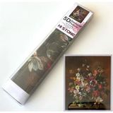 NT Boncuklu Taşlı Pano Mozaik Elmas Goblen Diamond Tablo 50 x 40 cm Mistik Çiçek Vazosu - Standart - 001-Renkli