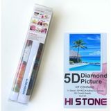 NT Boncuklu Taşlı Pano Mozaik Elmas Goblen Diamond Tablo 50 x 40 cm Tatil Zamanı - Renkli