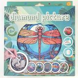 NT Boncuklu Taşlı Yuvarlak Pano Tüm Yaşlar Için Mozaik Elmas Goblen Diamond 20 x 20 cm Yusufcuk - Standart - 001-Renkli