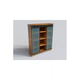 Nt Concept Doğal Ağaç Ofis Kitaplık 200Cm-H180cm-41Cm