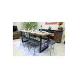 Nt Concept Doğal Ağaç Yemek Masası - 100Cm-210Cm