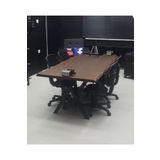 Nt Concept Masif Doğal Ağaç Toplantı Ve Ofis Masası(85Cm-160Cm)