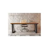 Nt Concept Tron Ntconcept Masif Ağaç Ofis Ve Çalışma Masası(75Cm-140Cm)