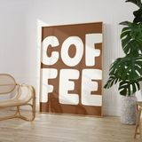 Nt Handmade Mc Home Art Çerçeveli Uv Baskı Coffee Duvar Tablosu – Modern & Şık Kahve Köşesi Duvar Dekoru - 30 x 40 - Ahşap