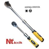 NT Tools 1/2" Uzatmalı Cırcır Kolu 290-420 mm. 72 Diş NC12C12
