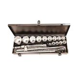 NT TOOLS 3/4 ALTI KÖŞE LOKMA TAKIMI 19 PARÇA