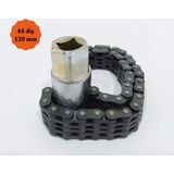 Nt Tools Çift Zincirli Lokmalı Filtre Sökme Anahtarı 120MM 44 Diş